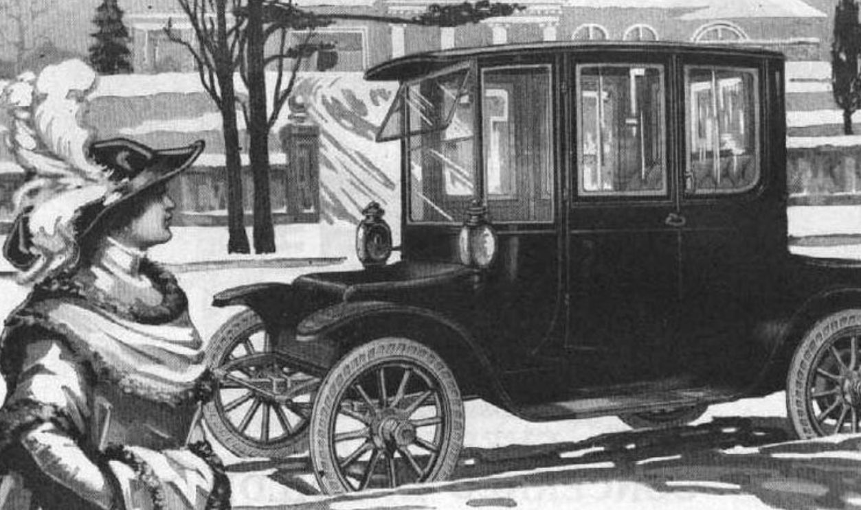 1912's Electric Car Women