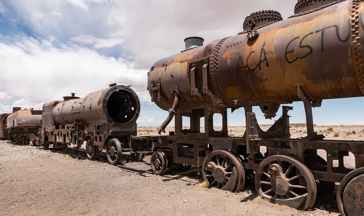 Train Cemetery, Bolivia