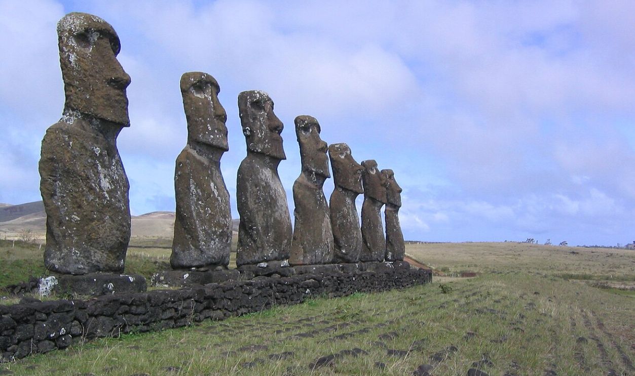 Moai Statues Of Easter Island