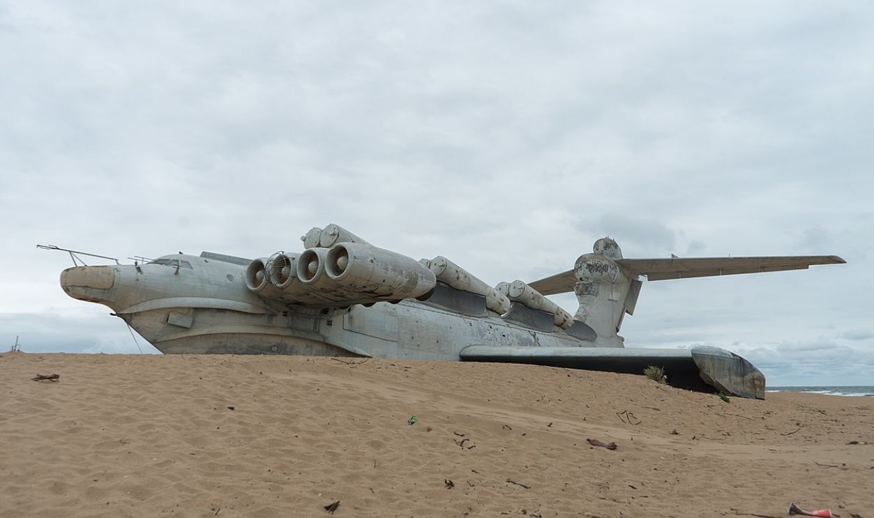 Ekranoplan Graveyard, Russia