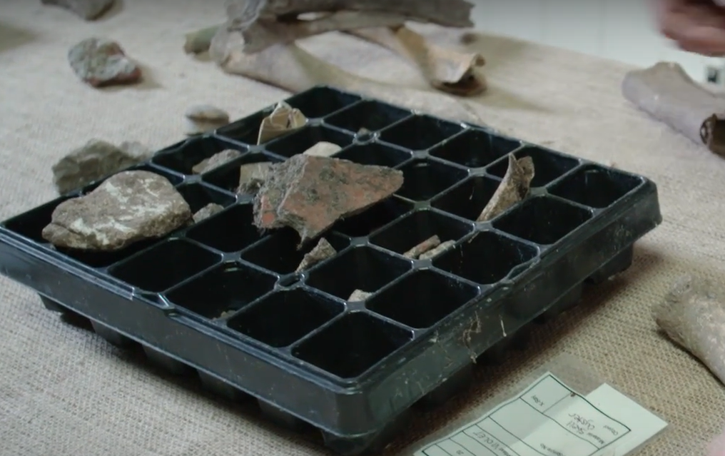 Screenshot of the You Tube video Luke Irwin and the Tale of The Deverill Villa