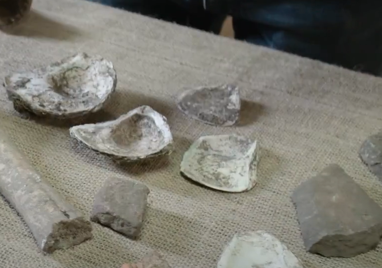 Screenshot of the You Tube video Luke Irwin and the Tale of The Deverill Villa