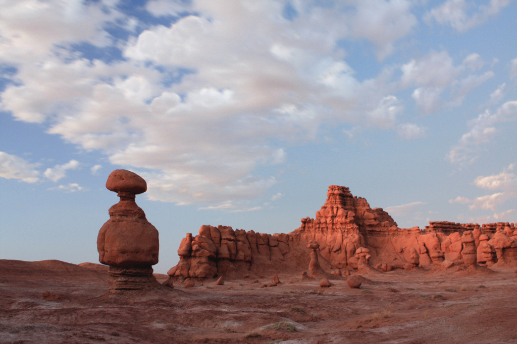 Goblin Valley State Park, Utah, USA, sunset