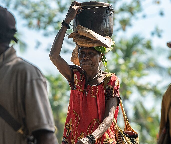 The Mountainous of East Sepik Province 