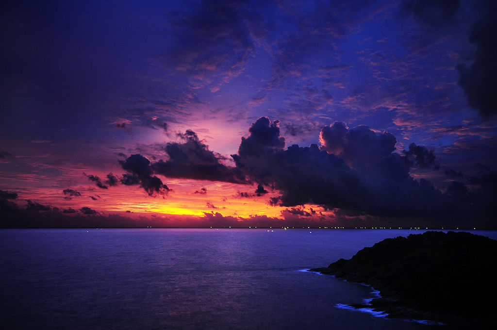 Phuket when the Sun goes down