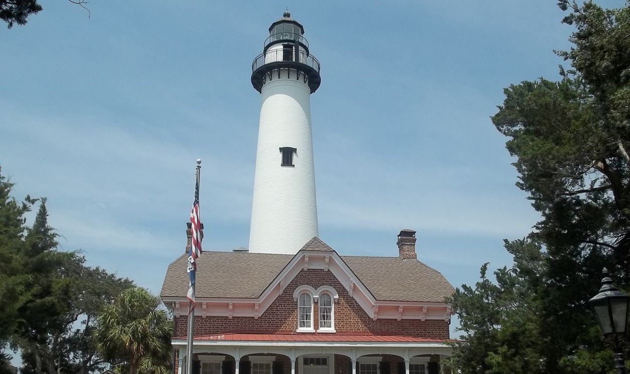 Georgia, The Ghost Of The St Simons Lighthouse