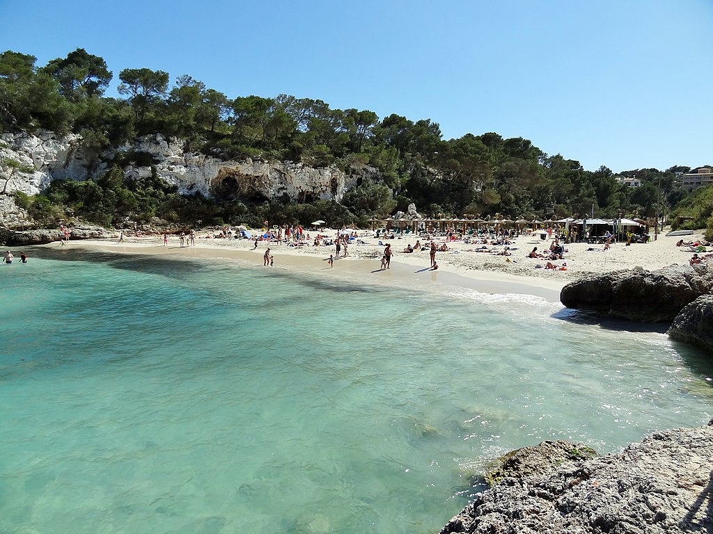 Cala Llombards, Gemeinde Santanyí, Mallorca, Spain