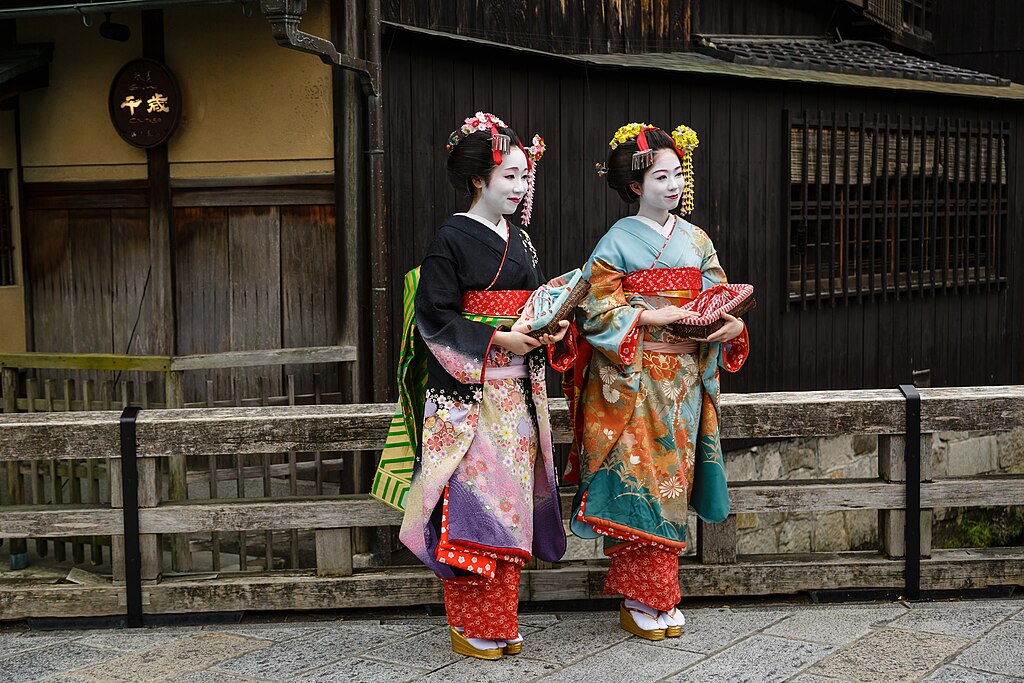 Geishas In Kyoto