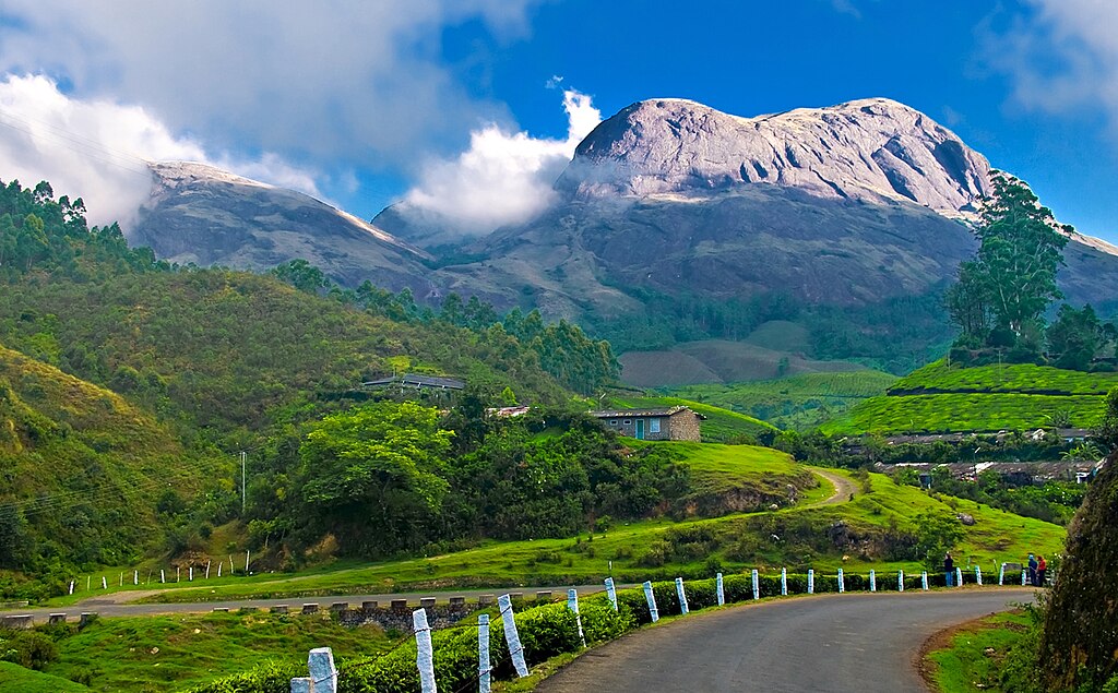 Munnar hill station, Kerala, India