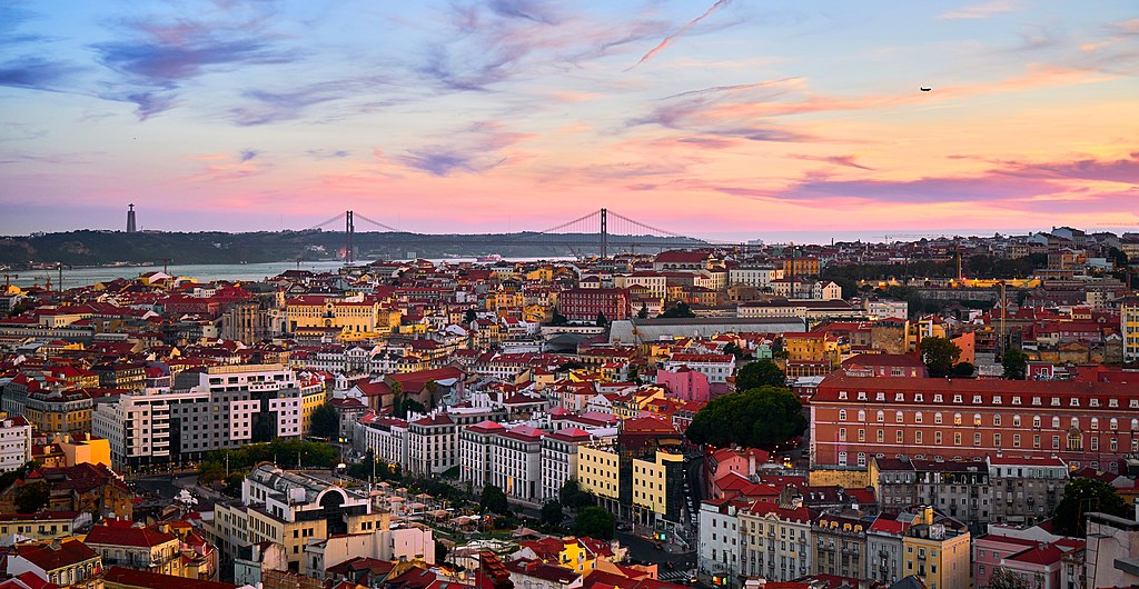 Lisbon, aerial view