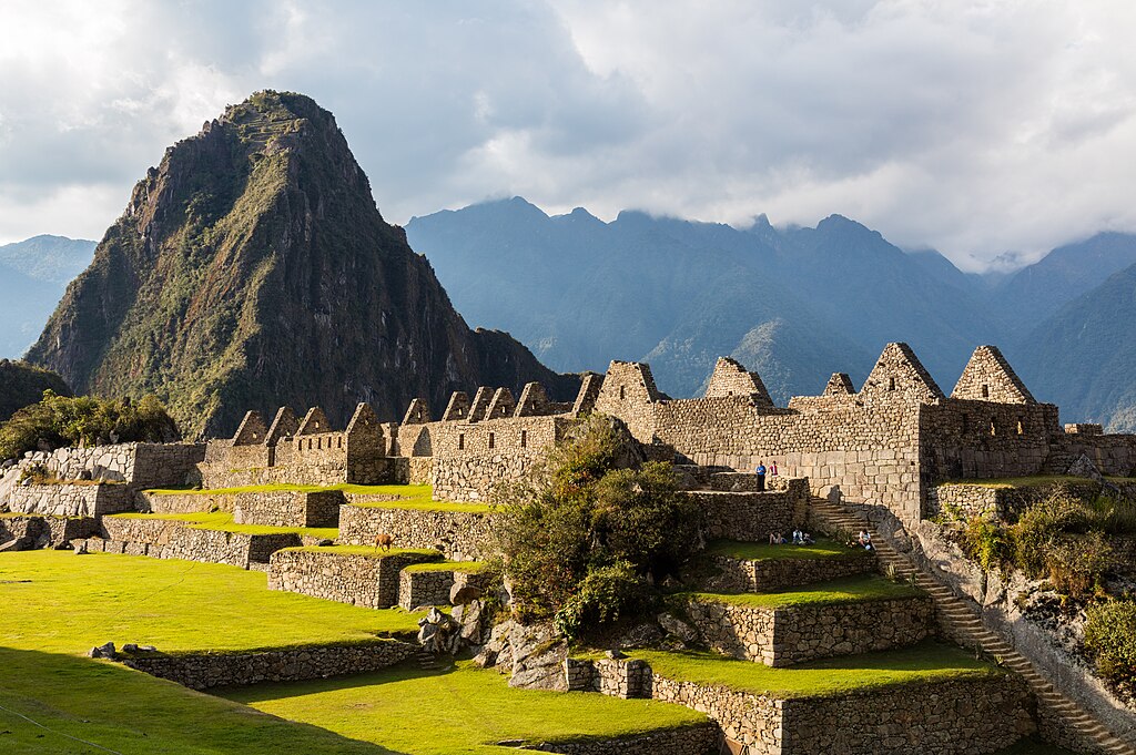 Ancient houses of Machu Picchu houses