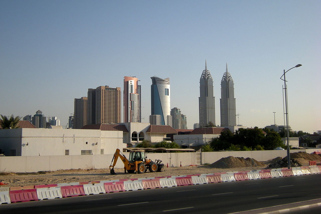 Dubai under construction 