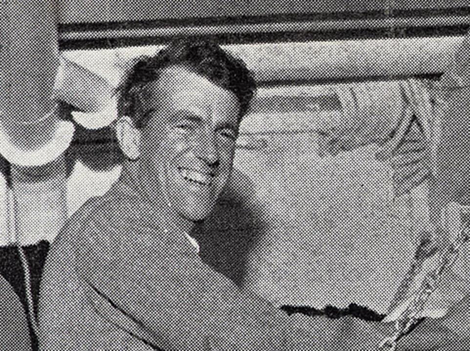Sir Edmund Hillary In A Cabin On The Hmnzs Endeavour, 1956