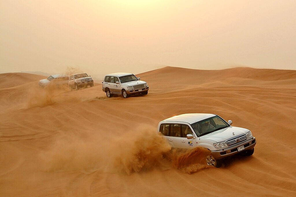 Dune Bashing, Dubai, 2007 