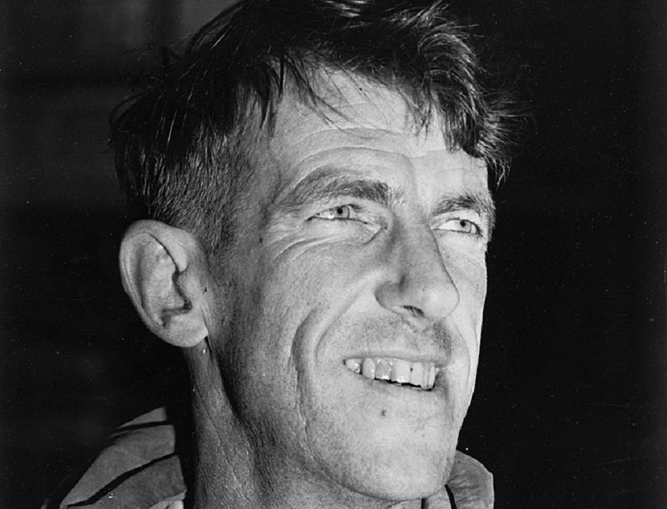 Portrait of Edmund Percival Hillary circa 1953