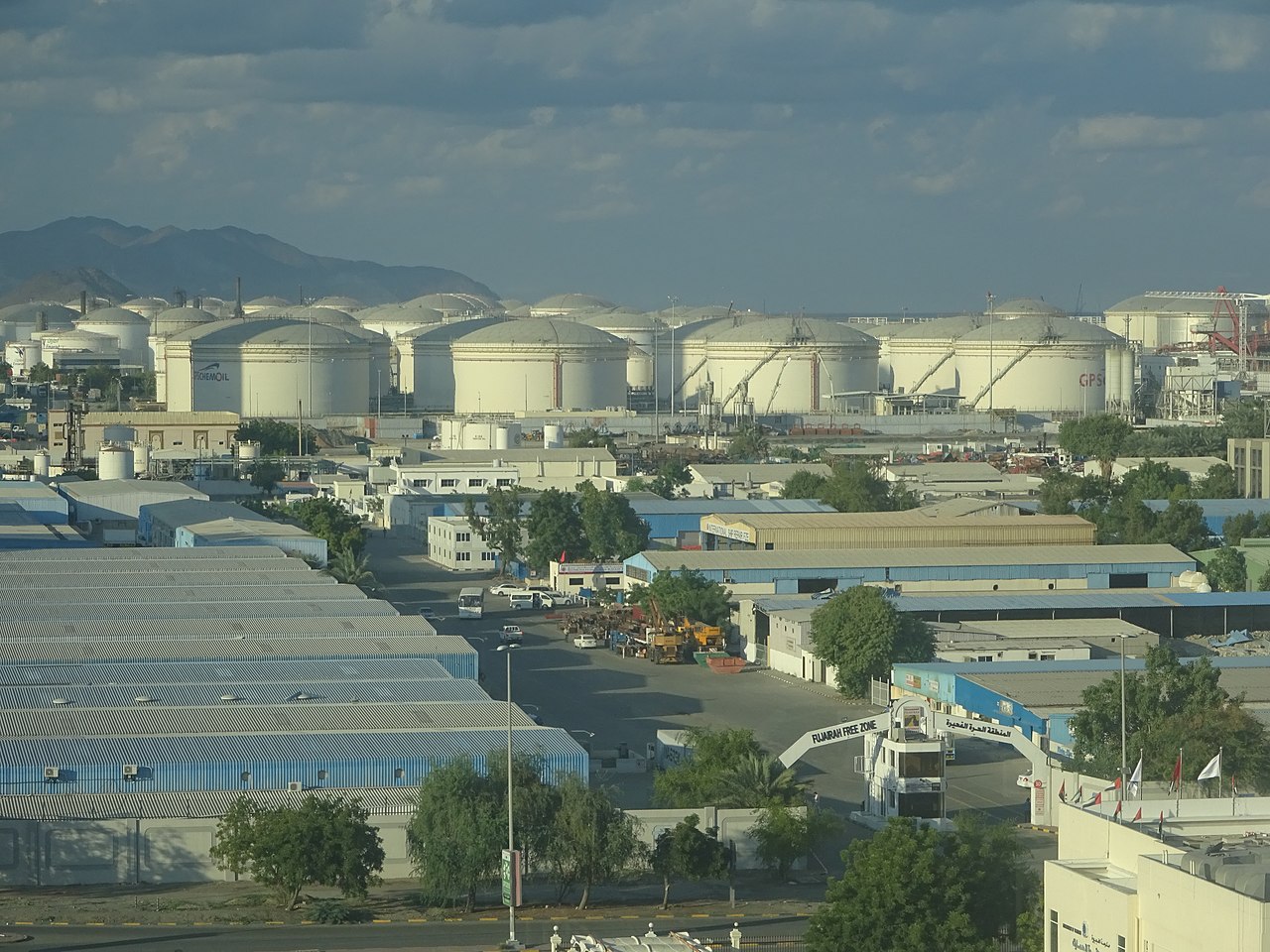Oil Tanks in UAE