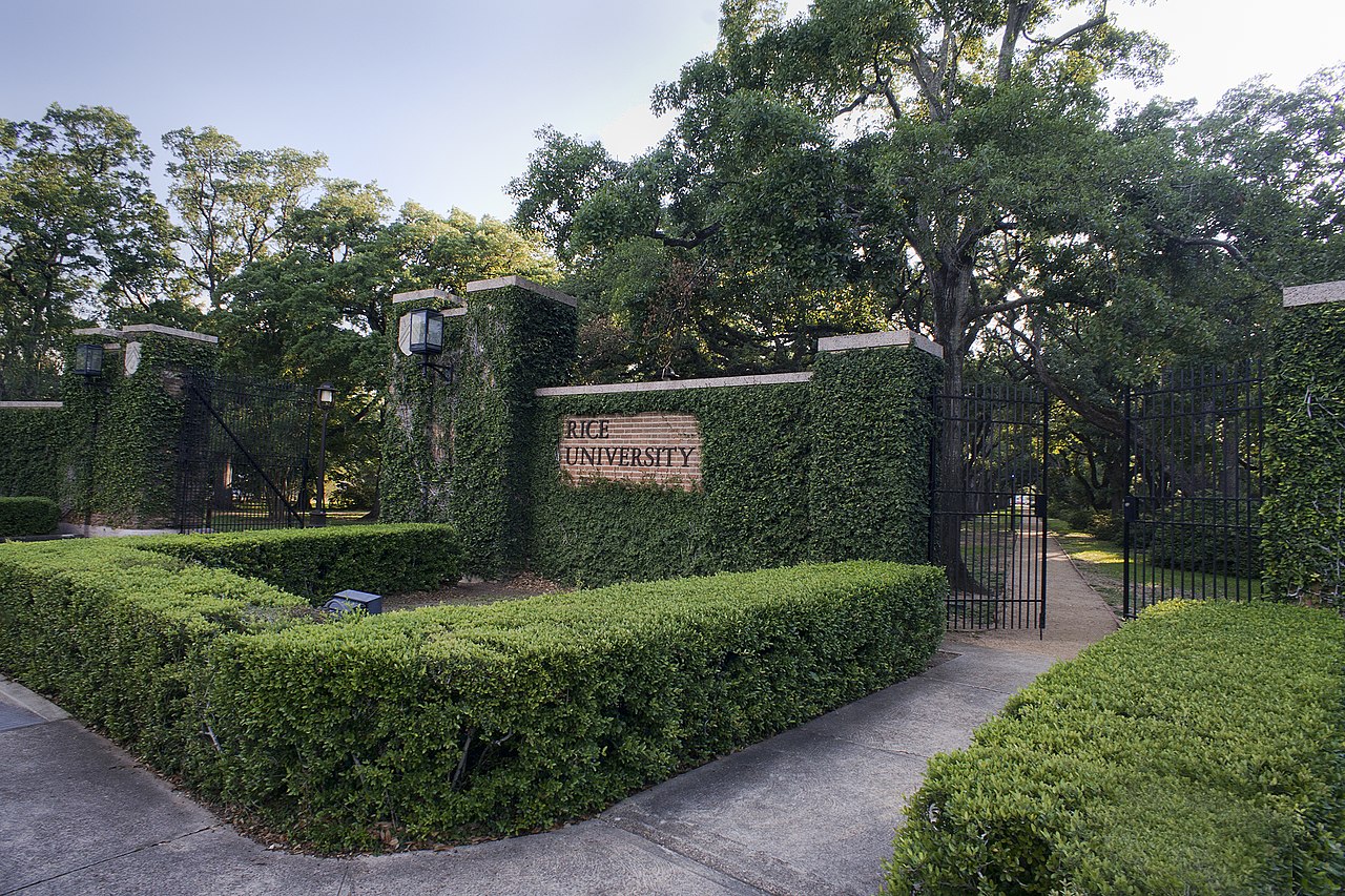 Main Entrance of the Rice University
