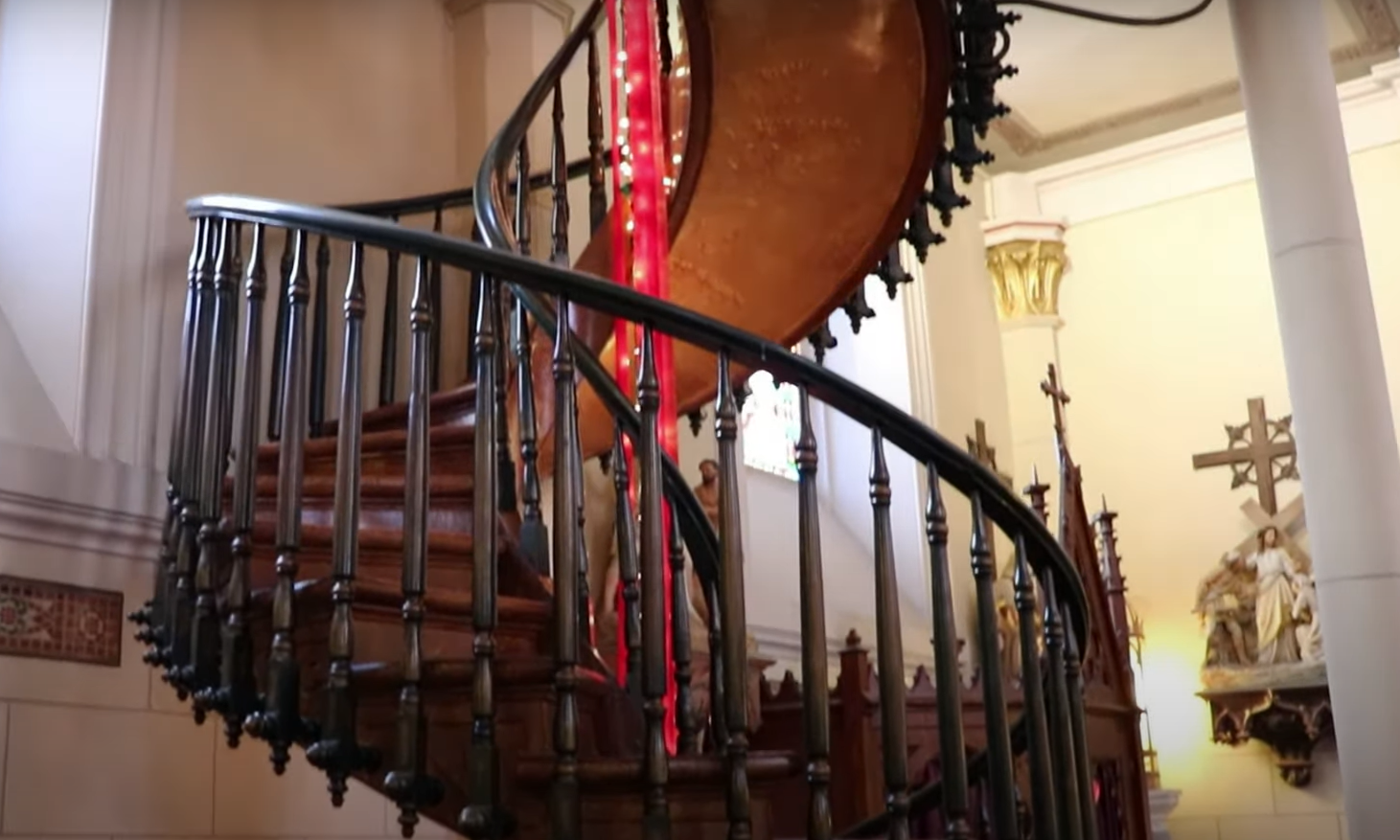 Screenshot of the The Miraculous Staircase of Loretto Chapel
