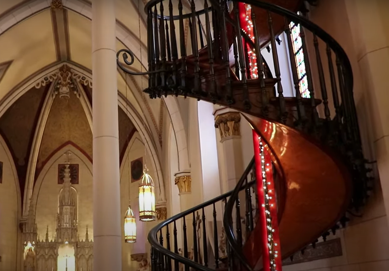 Screenshot of the The Miraculous Staircase of Loretto Chapel