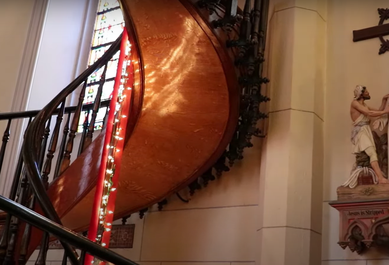 Screenshot of the The Miraculous Staircase of Loretto Chapel