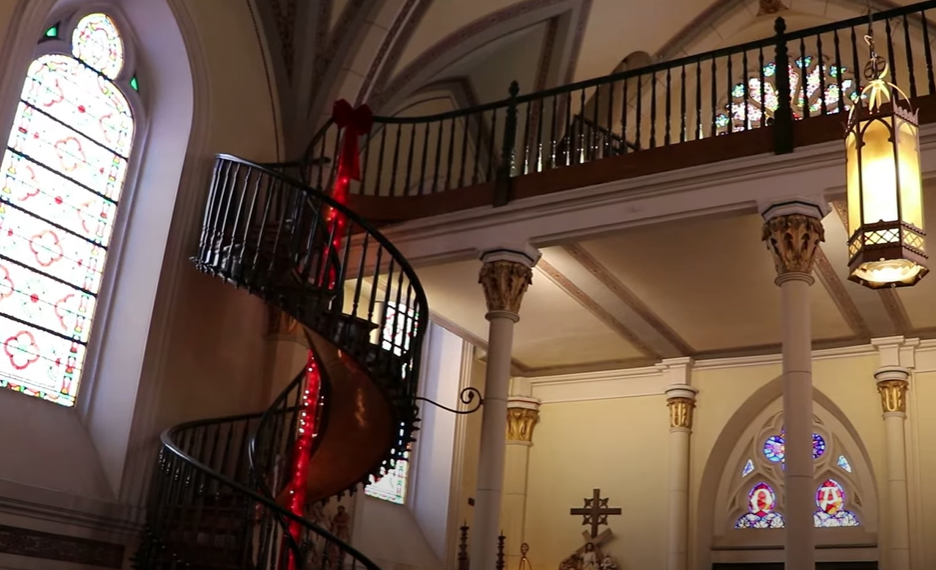Screenshot of the The Miraculous Staircase of Loretto Chapel