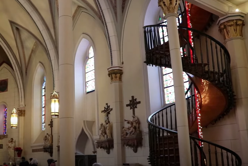 Screenshot of the The Miraculous Staircase of Loretto Chapel