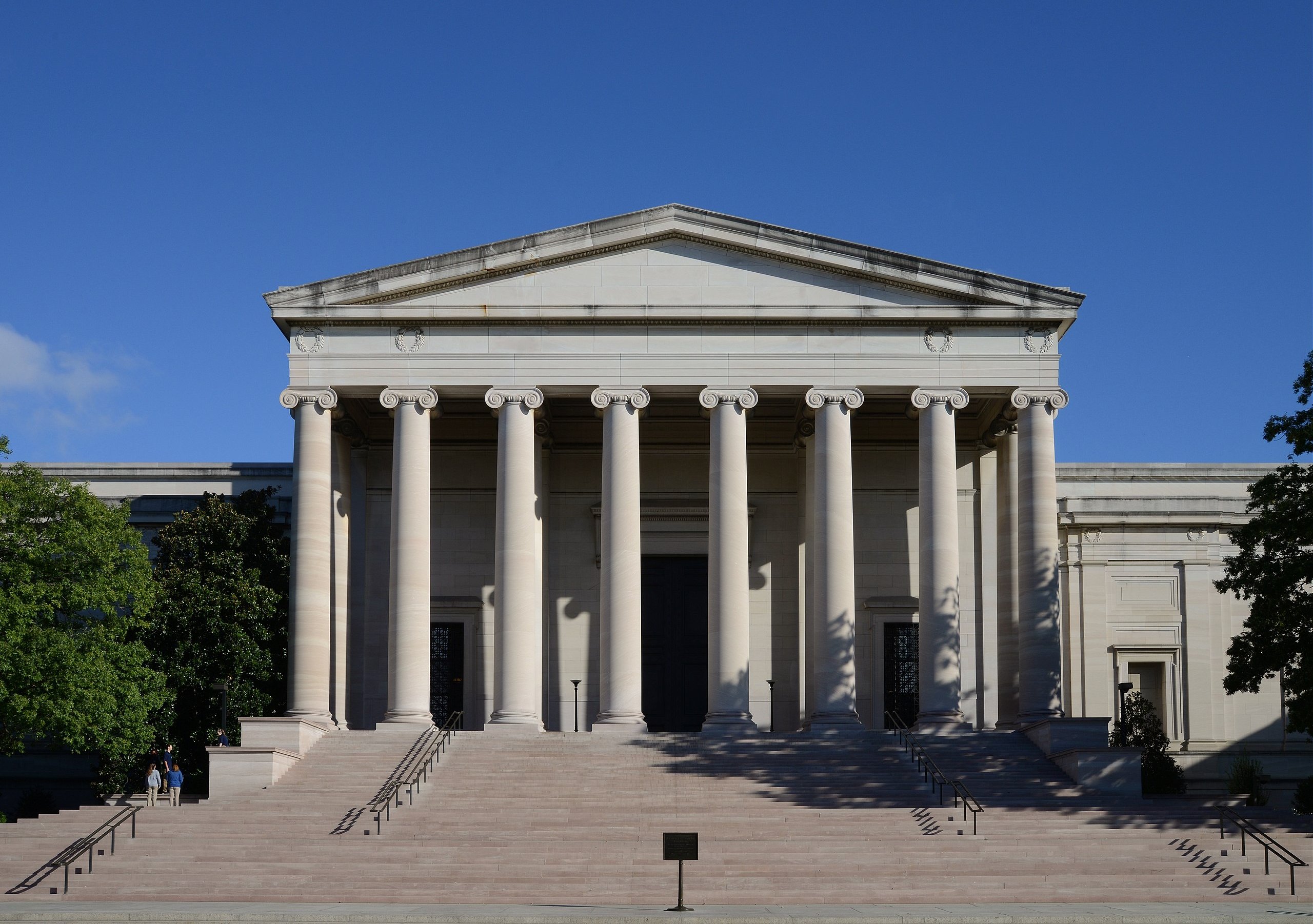 Main facade of the National Gallery of Art