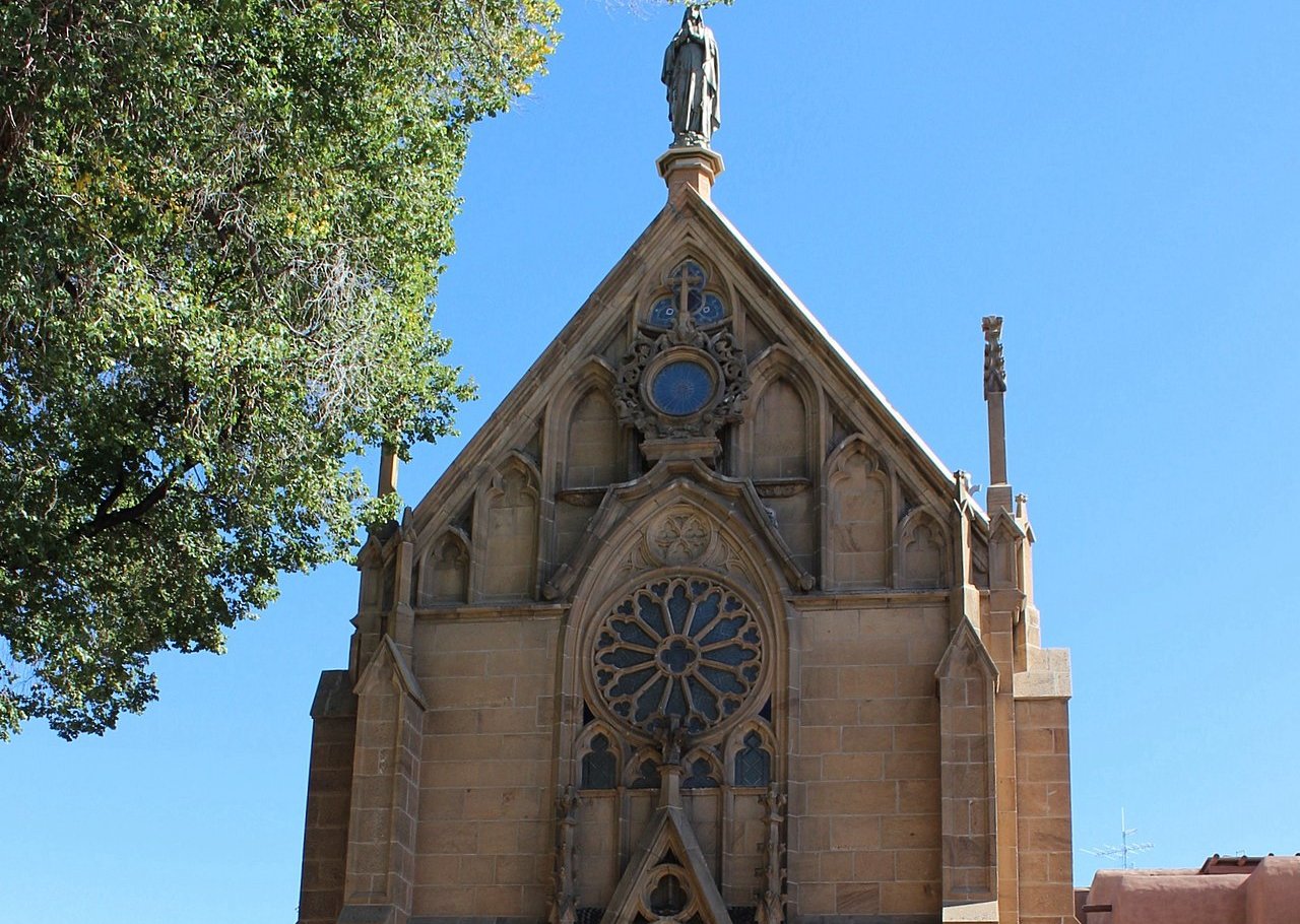 Front view of Loretto Chapel