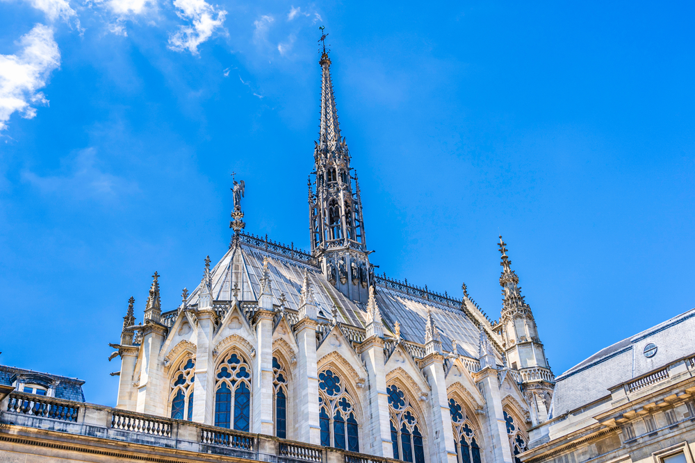 The Holly Chapel (Sainte-Chapelle) gothic style royal chapel