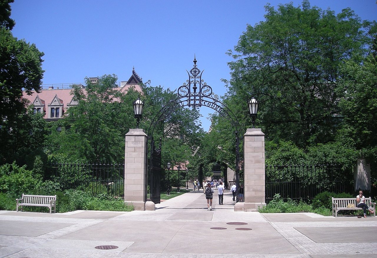 The Main Quadrangles area of the campus of the University of Chicago