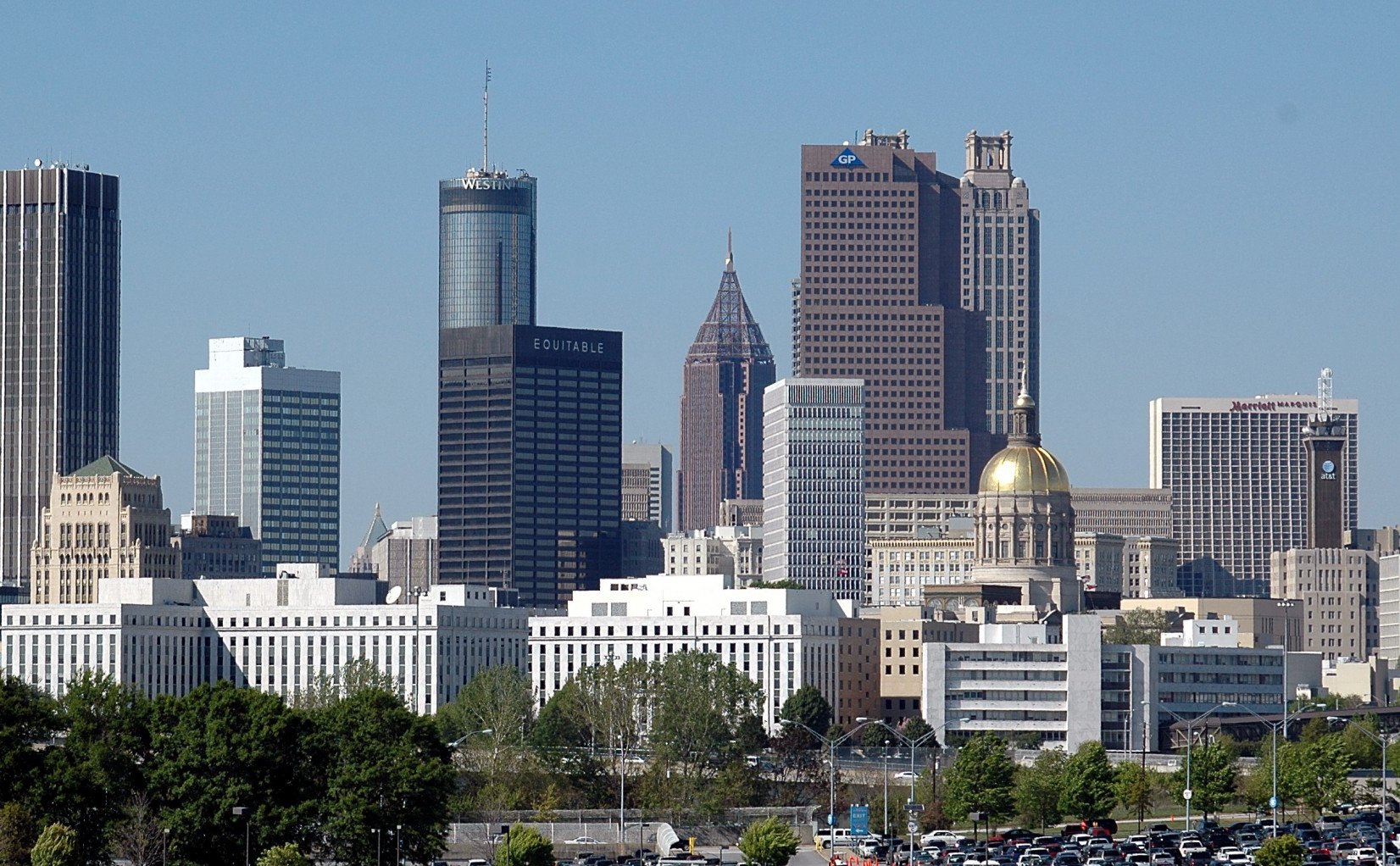Atlanta, Georgia Cityscape View