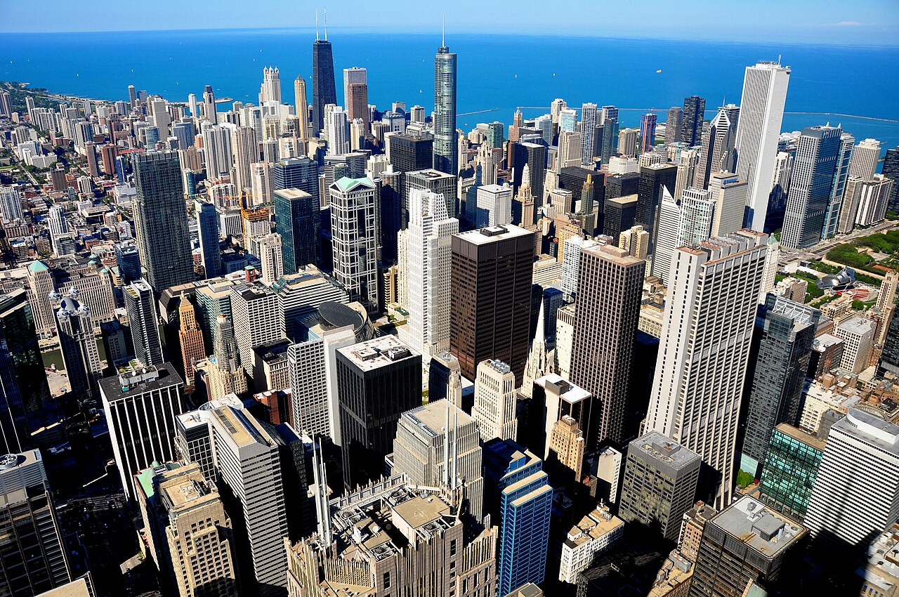 View of Chicago from Willis Tower