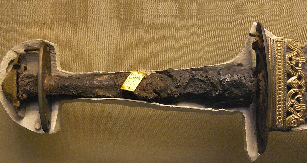 Anglosaxon sword, 6th century