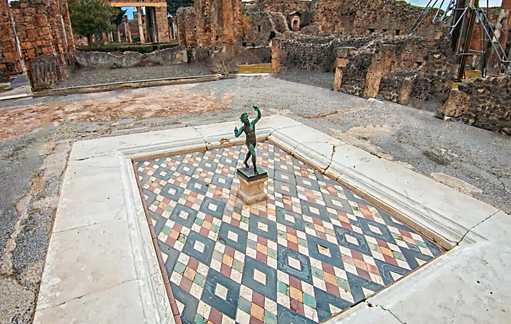 Faun Found In The House Of The Faun Pompeii
