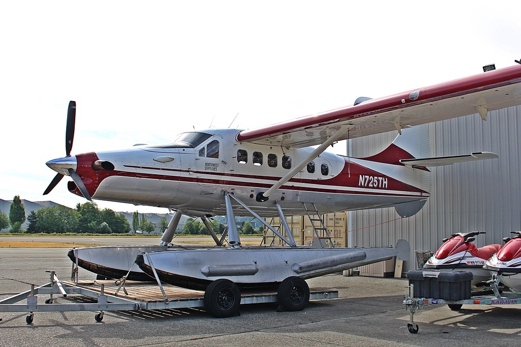 Close Up Photo of N725TH, the DHC-3 Turbine Otter involved in the 2022 accident