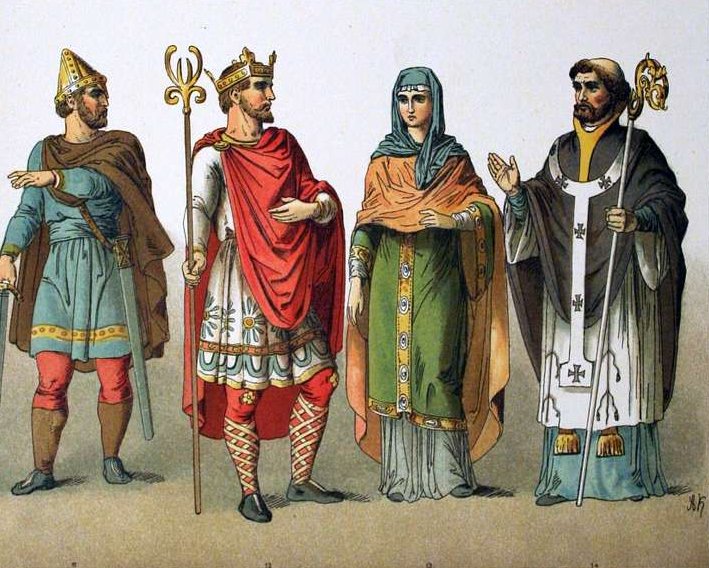 A.D. 500-1000, Anglo-Saxons