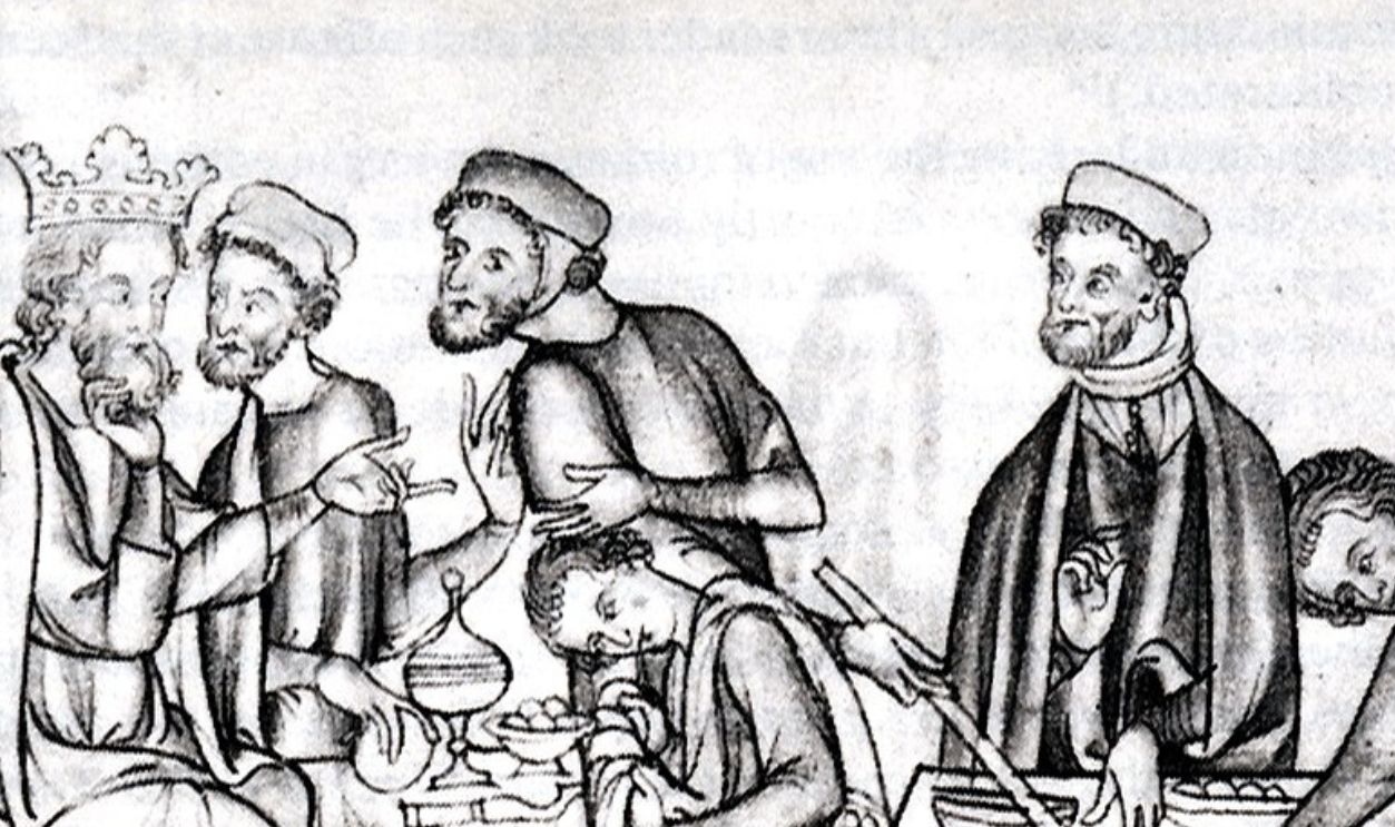 Harold And Tostig Fighting