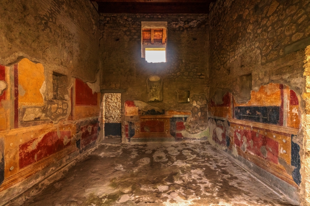 Decorated house Pompeii