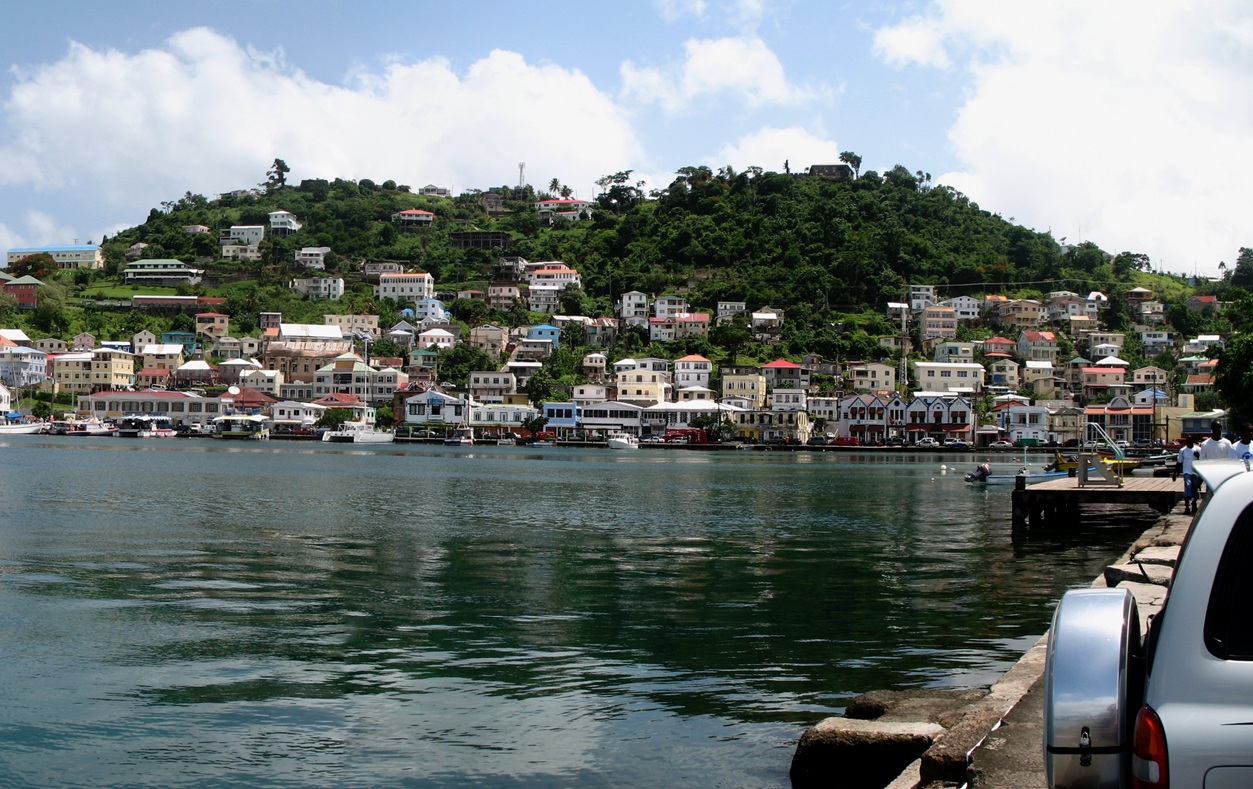 Grenada, Port scene - Panorama - 2010