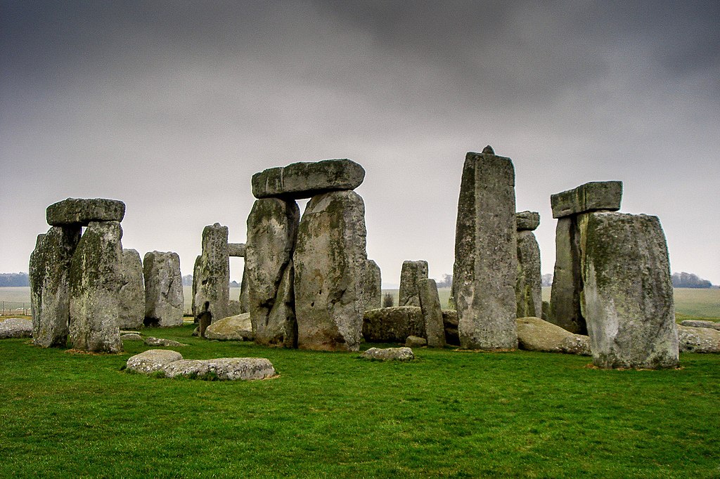 Historic site, stone circle, Amesbury, Stonehenge - 2008