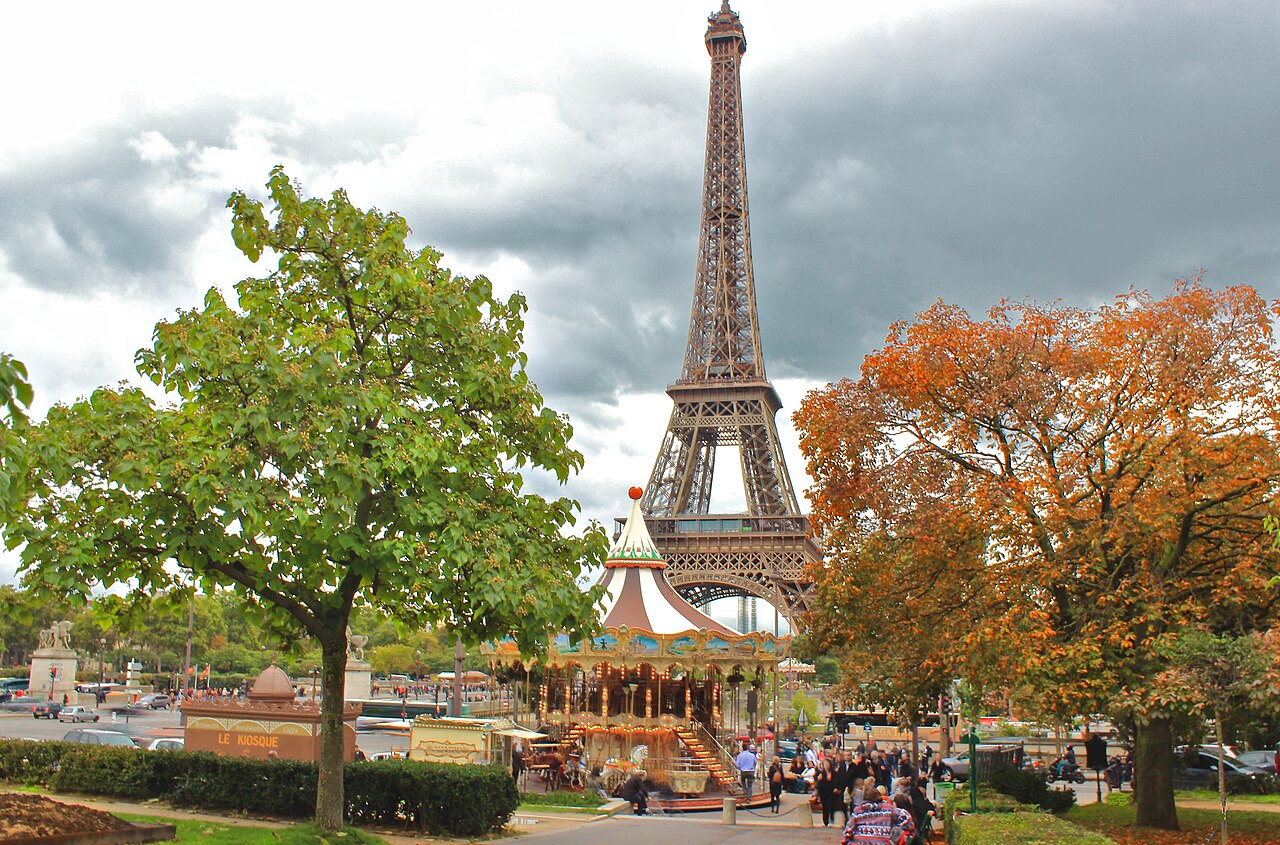 Eiffel Tower And Carrousel De La Tour Eiffel, 20 October 2013