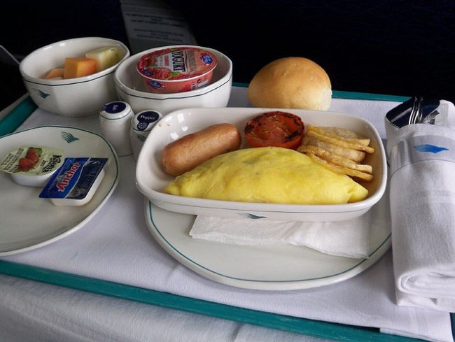 Garuda Indonesia Breakfast 