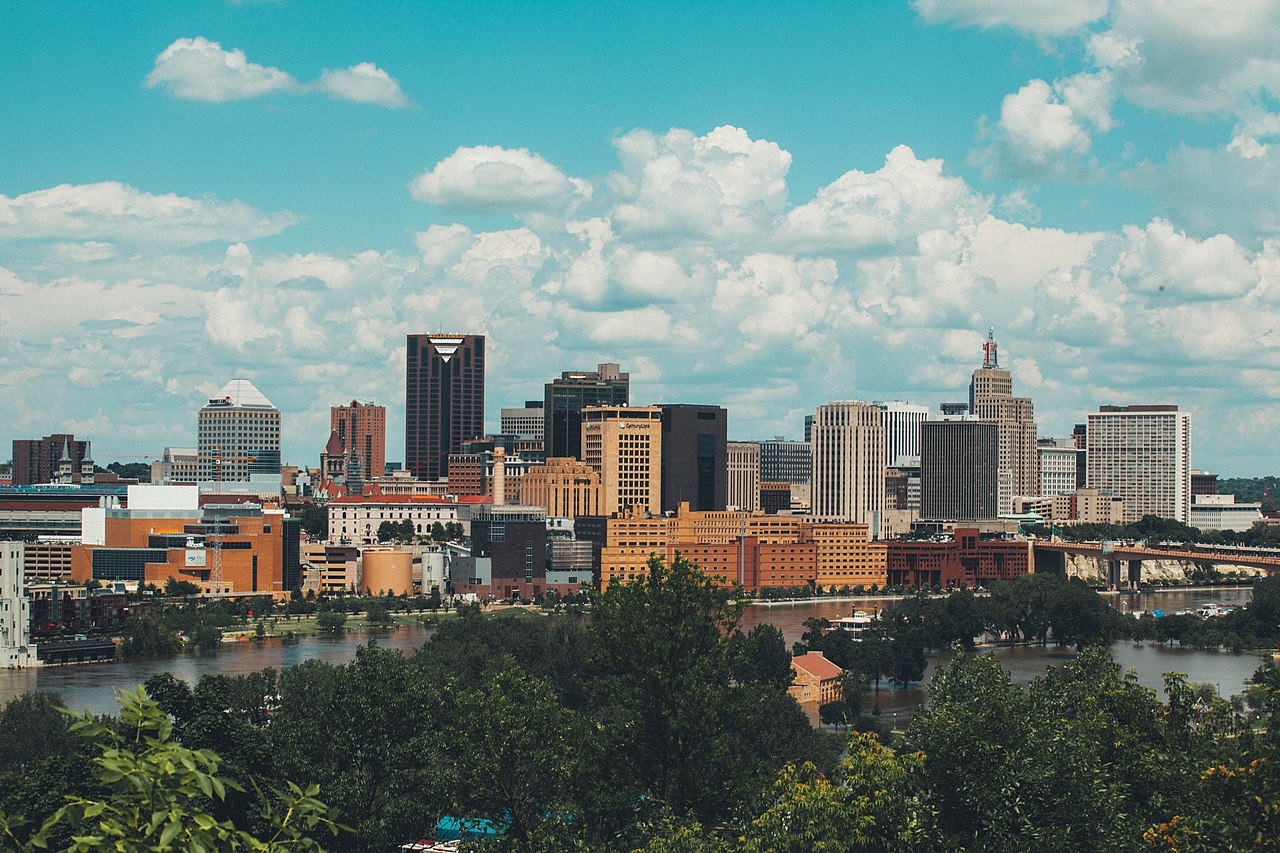 Skyline in Saint Paul, United States