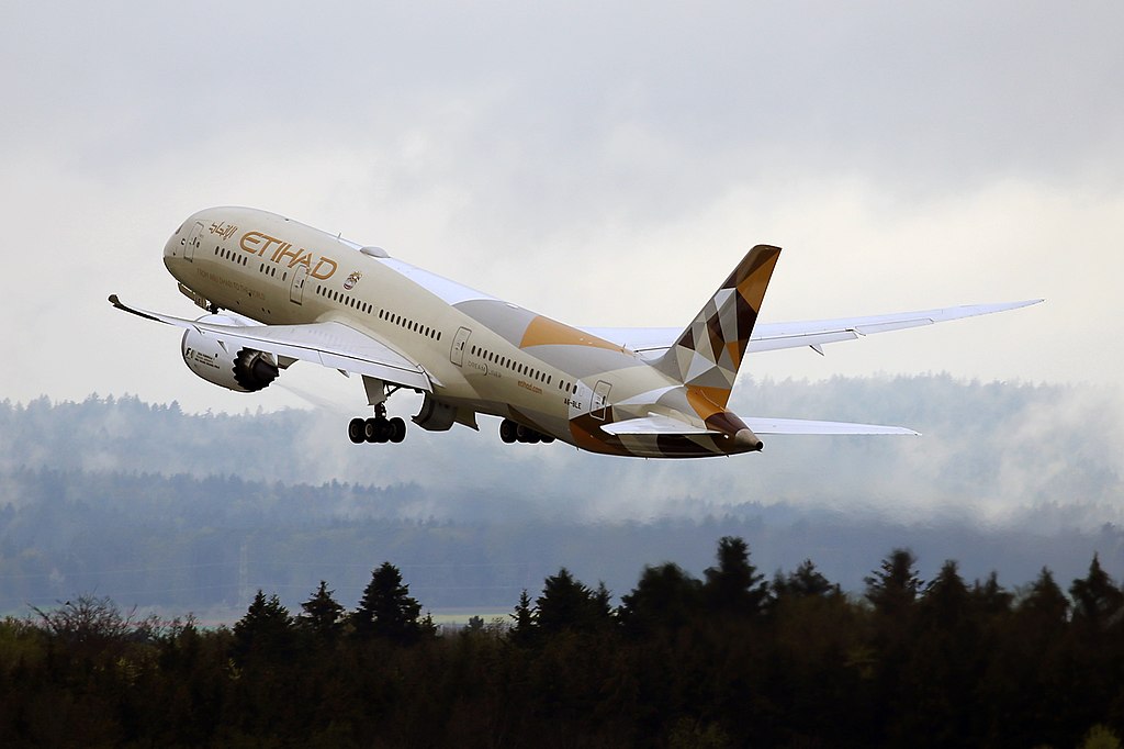 Etihad 787-9 Dreamliner