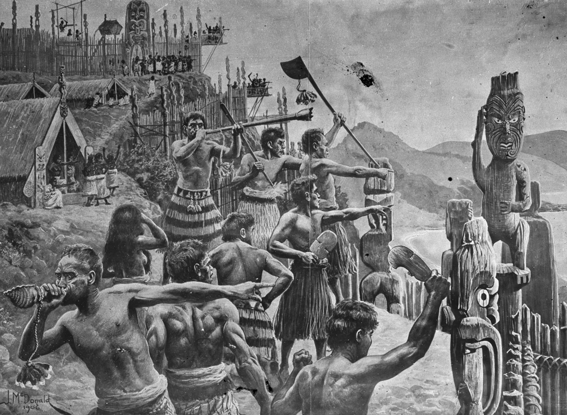 Photograph Of The Reproduction Of A Painting By James I Mcdonald