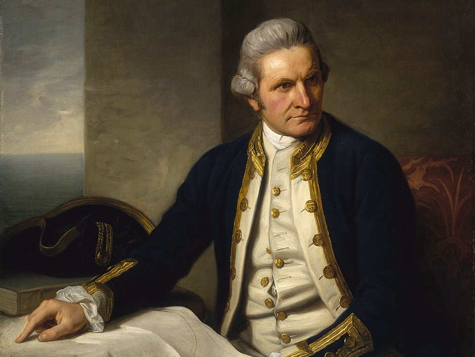 Captain James Cook, portrait by Sir Nathaniel Dance-Holland, c. 1775