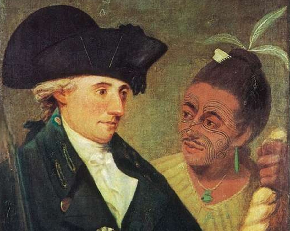 Portrait of Captain Clerke in Government House, Wellington, New Zealand , by Nathaniel Dance, 1776