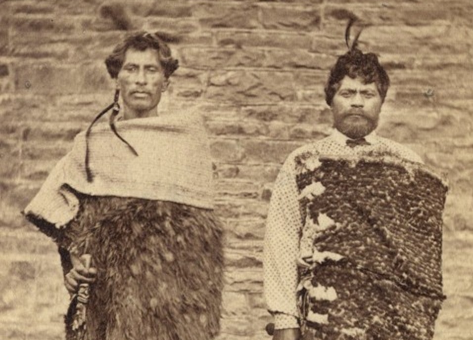 Two Maori Men - between 1860 and 1879