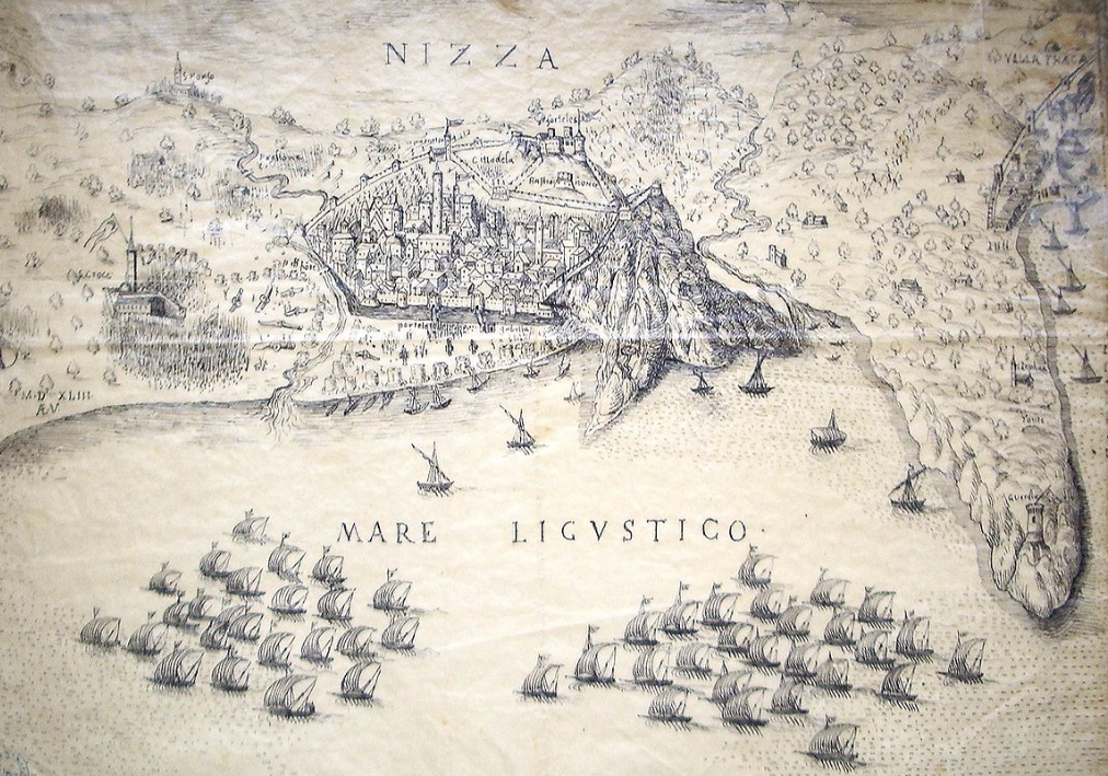 Barbarossa's fleet combined with a French force