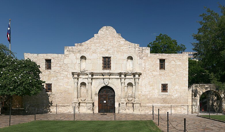 The Alamo in San Antonio, Texas, USA